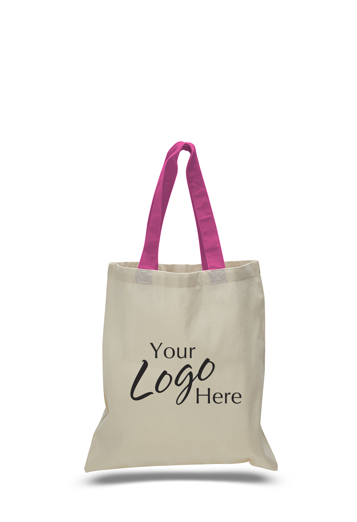 Economical Tote 15" W x 16" H Natural Bag, custom tote bag with logo imprint 34