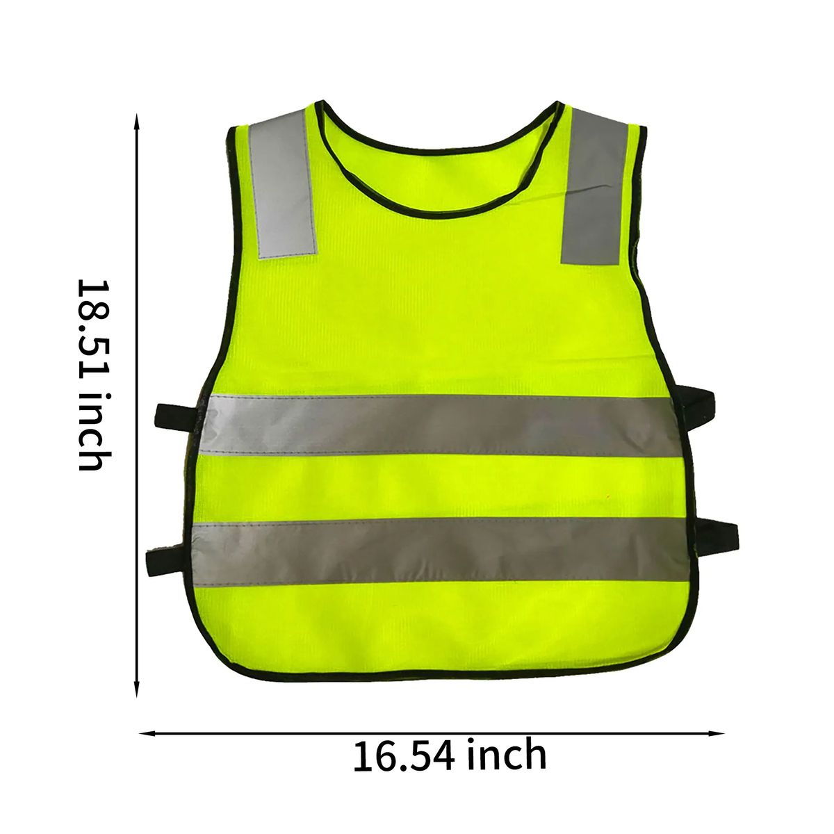 Children Polyester Vest with Reflective Strips 2