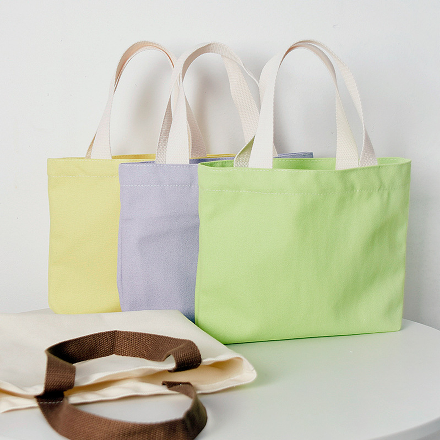 Canvas Tote Bags with Magnetic Snap 5