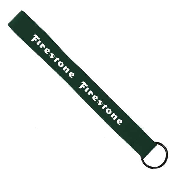 3/4" Sewn Polyester wrist Keychain with Metal Split-Ring 36