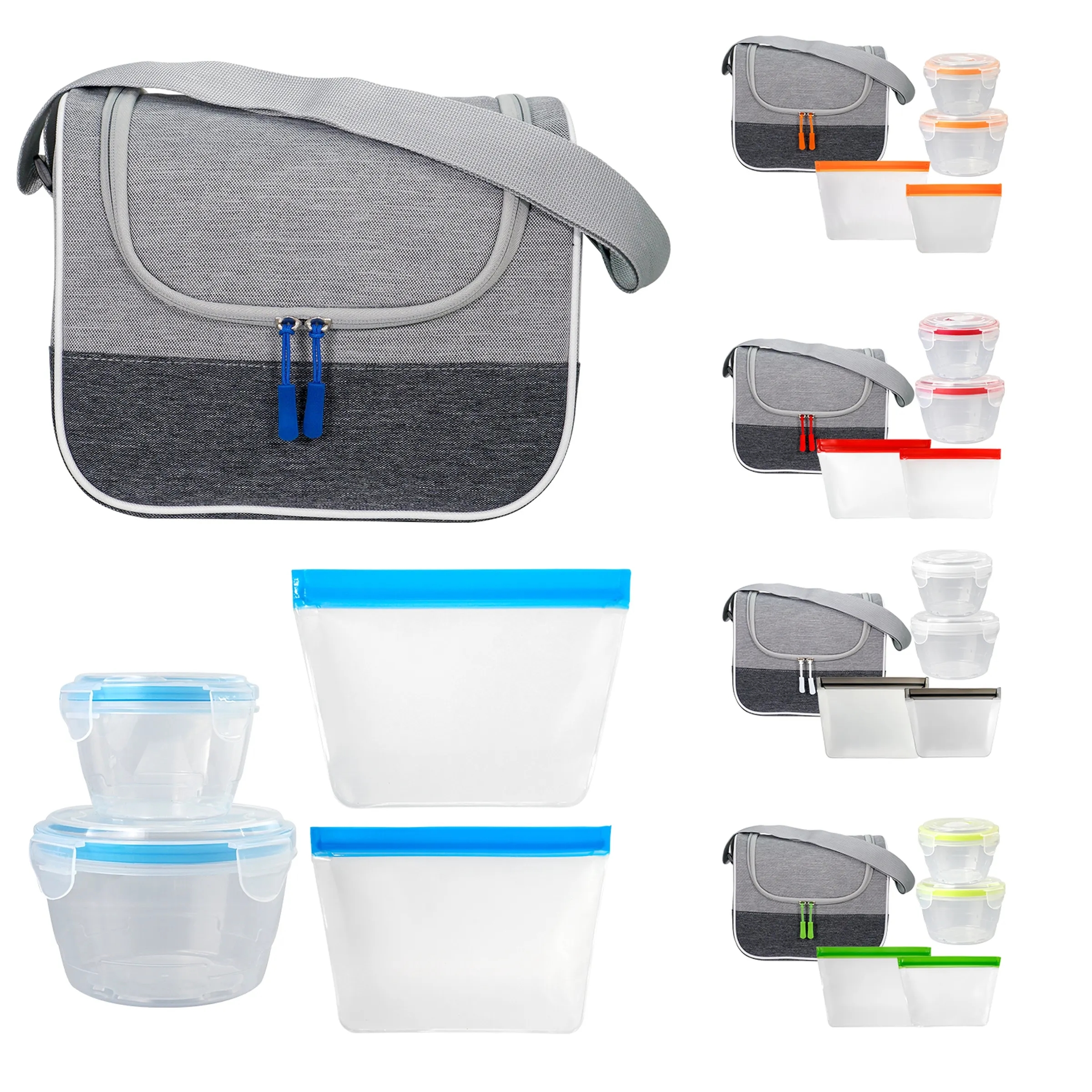 Nested Seal Tight Bagged Bay Cooler Set 8