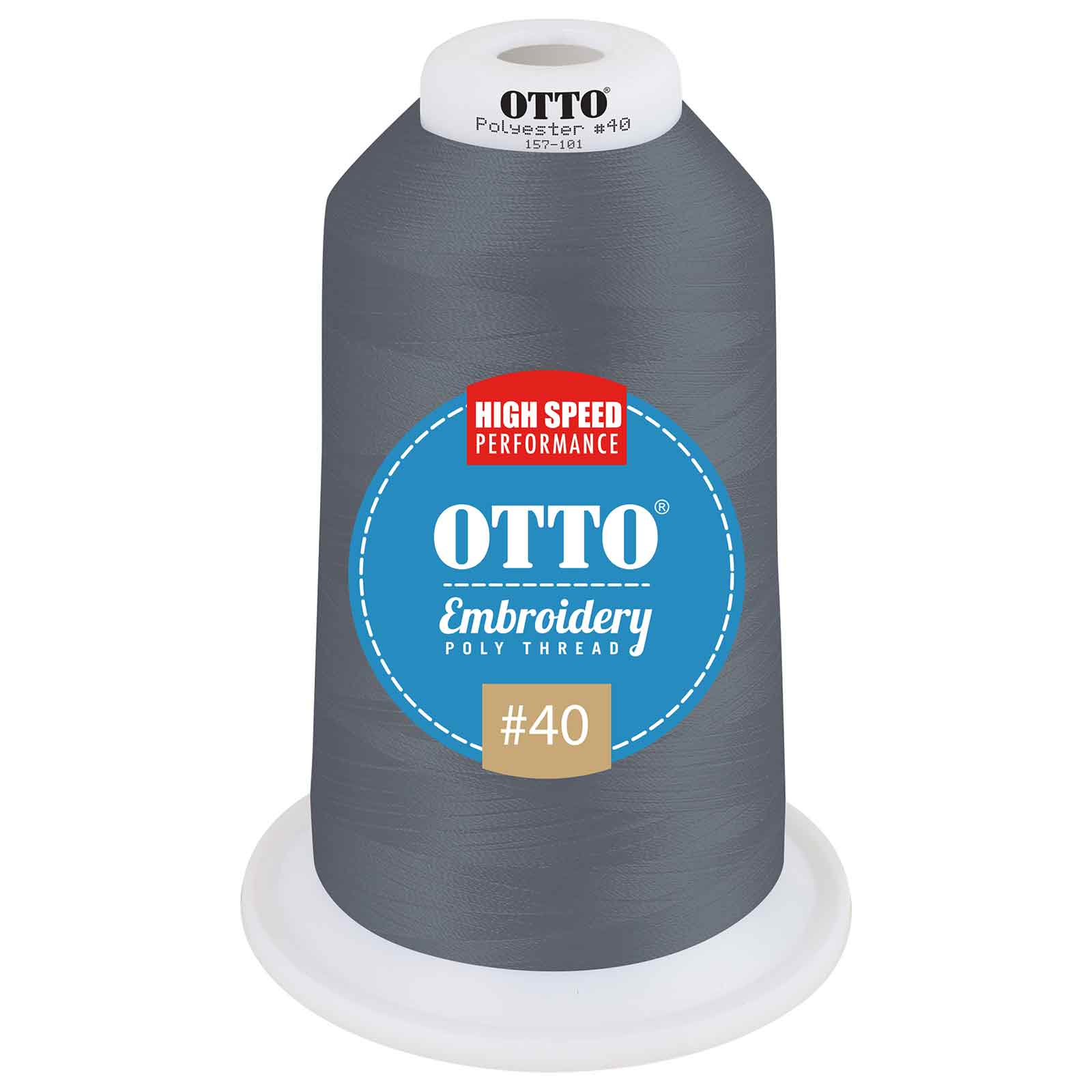 OTTO Embroidery Poly Thread #40 5,500 yd. King Cone 410