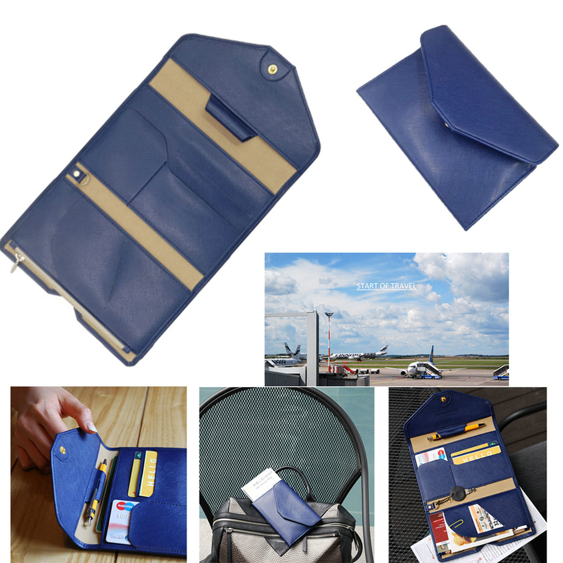 Travel Passport Holder Wallet 1