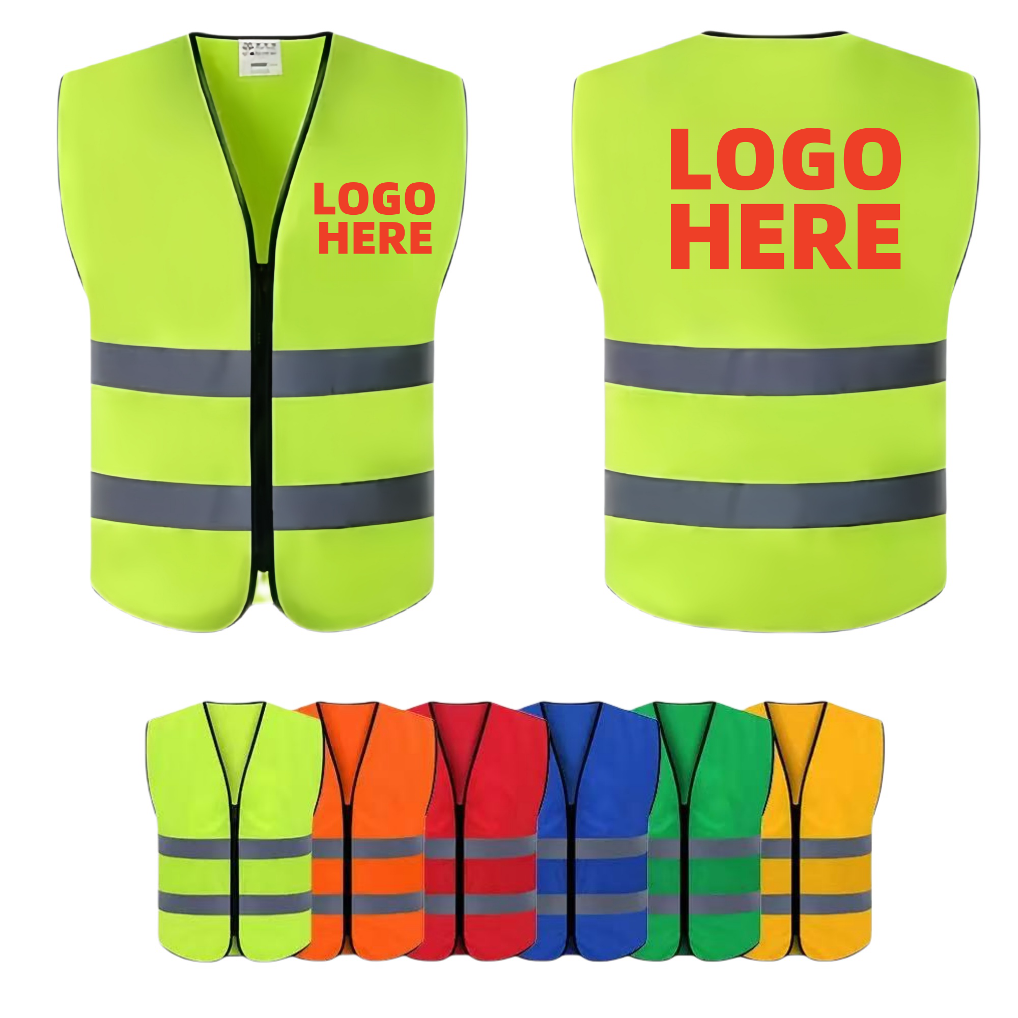 Reflective Safety Workwear Vest 2