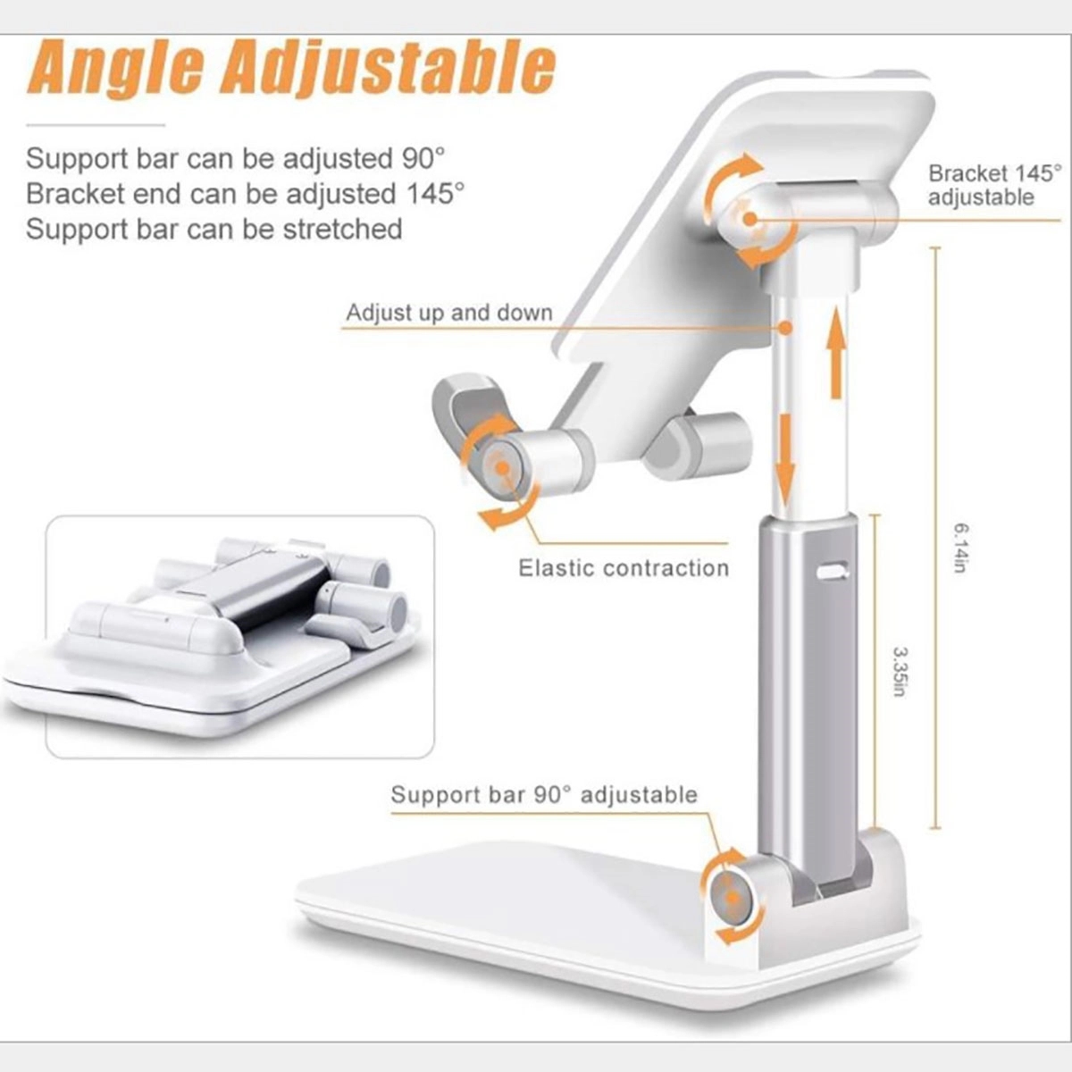 Adjustable Cell Phone Stand 4