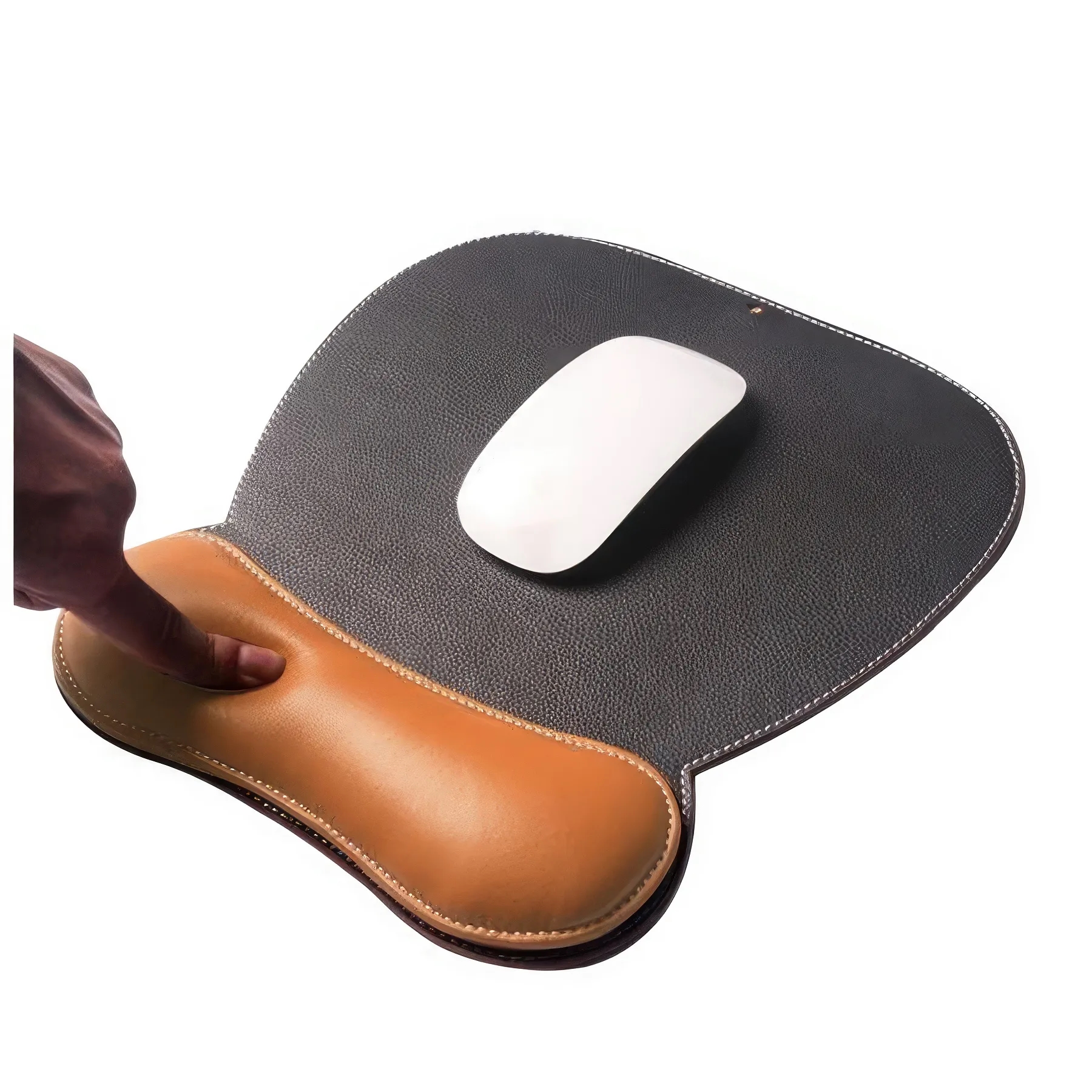 Custom PU Leather Computer Laptop Mouse Pad Split Set 3