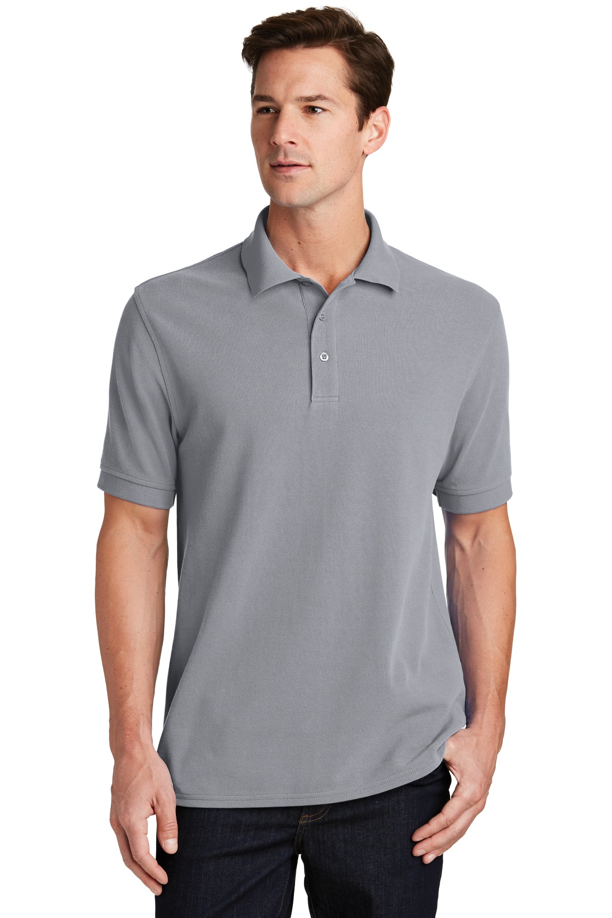 Port & Co Combed Ring Spun Pique Polo. KP1500 13