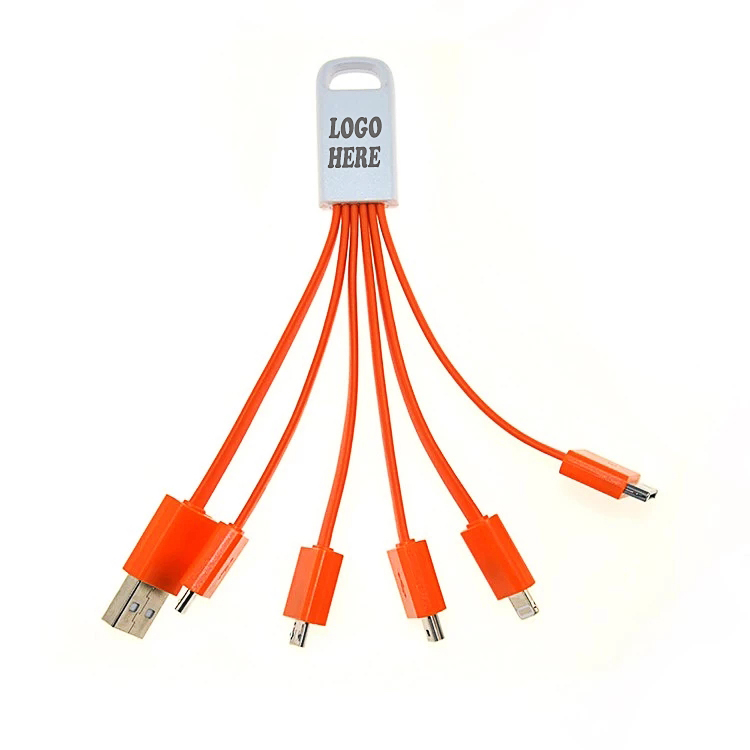 5-in-1 USB Charging Cable Mobile Charger 4