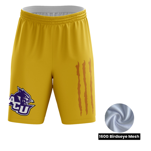 Unisex & Kids' Sublimation Standard-Length Basketball Shorts - Birdseye Mesh 4