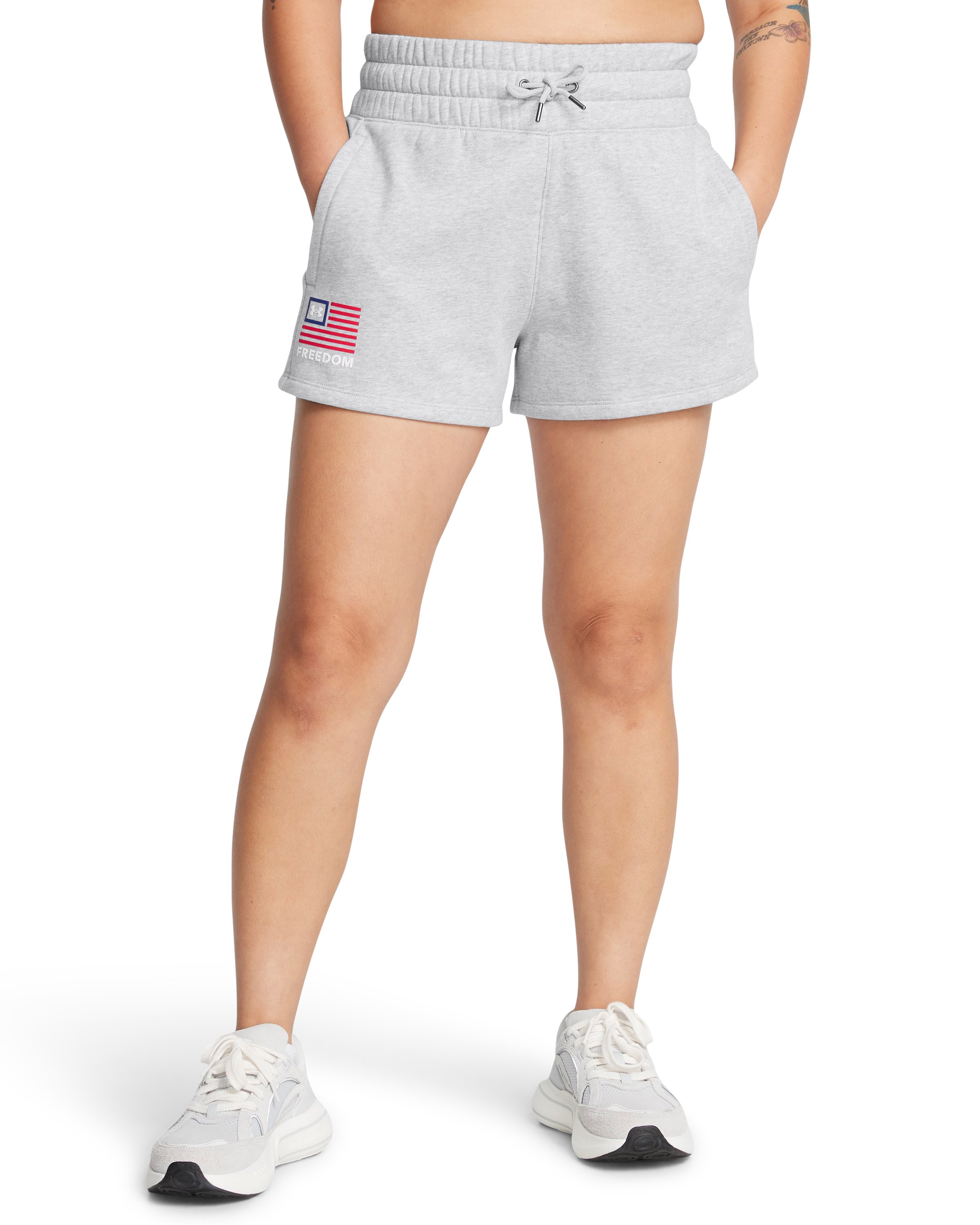 UA Freedom Fleece Women's 3 Shorts 2