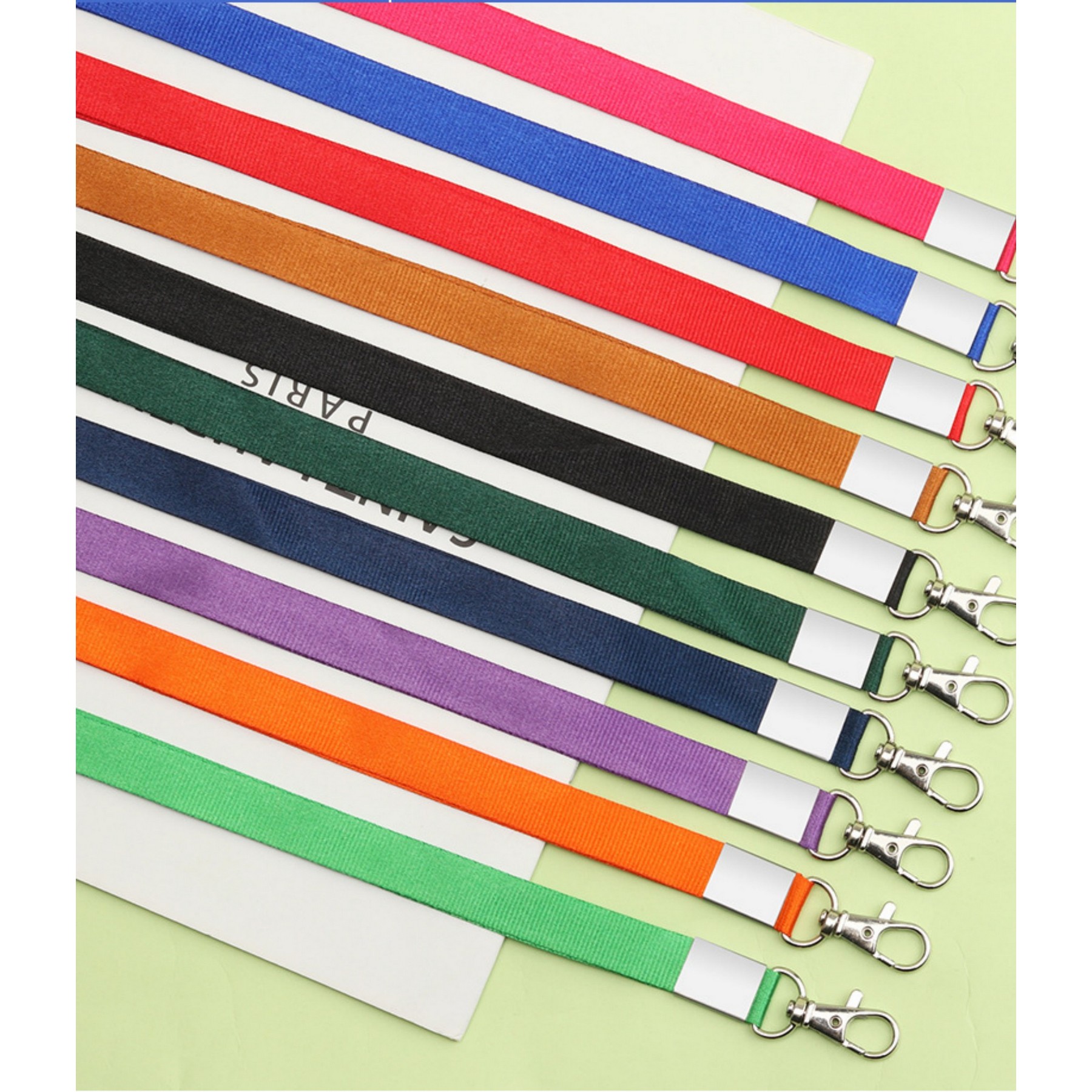 3/4" Silkscreen Lanyard With Clip 5