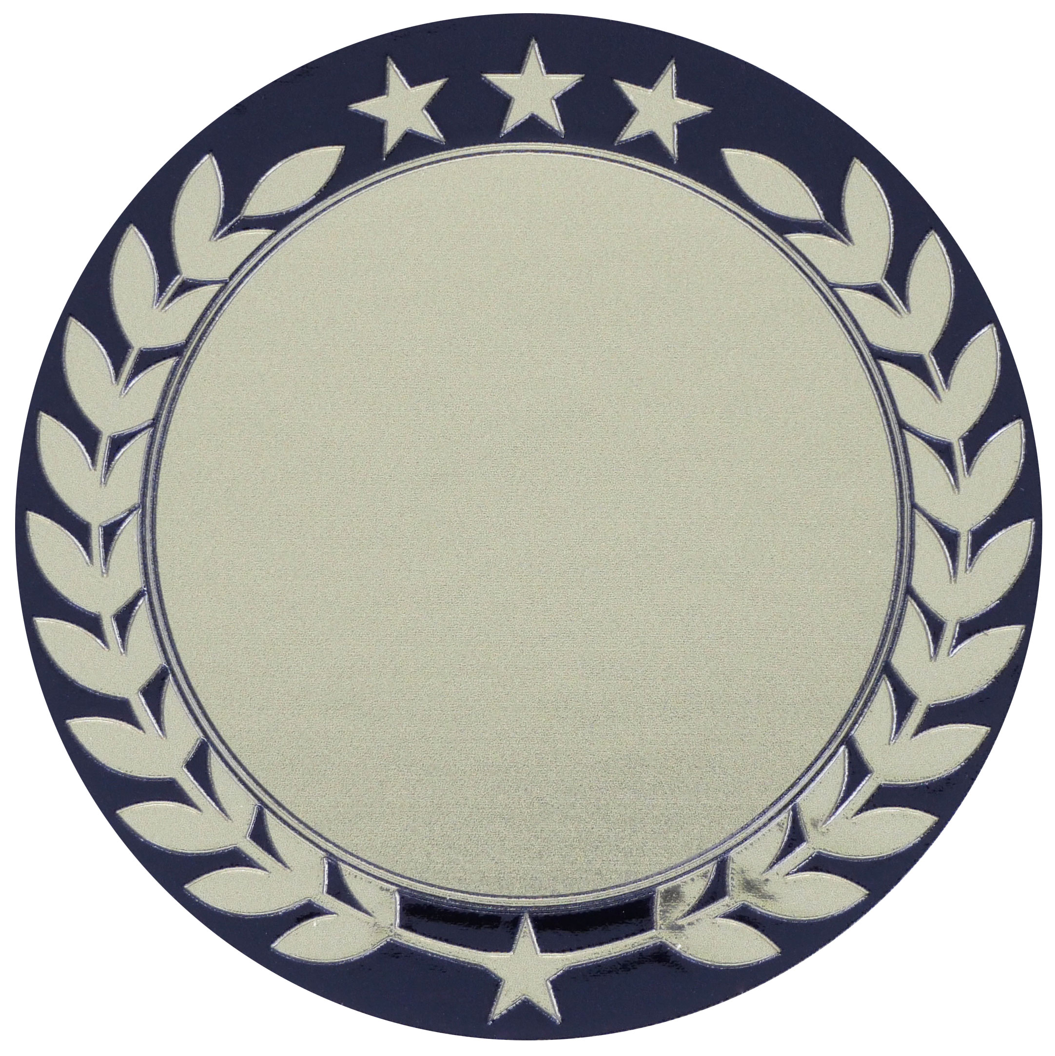 Black Simucast Medallion (2-1/8")