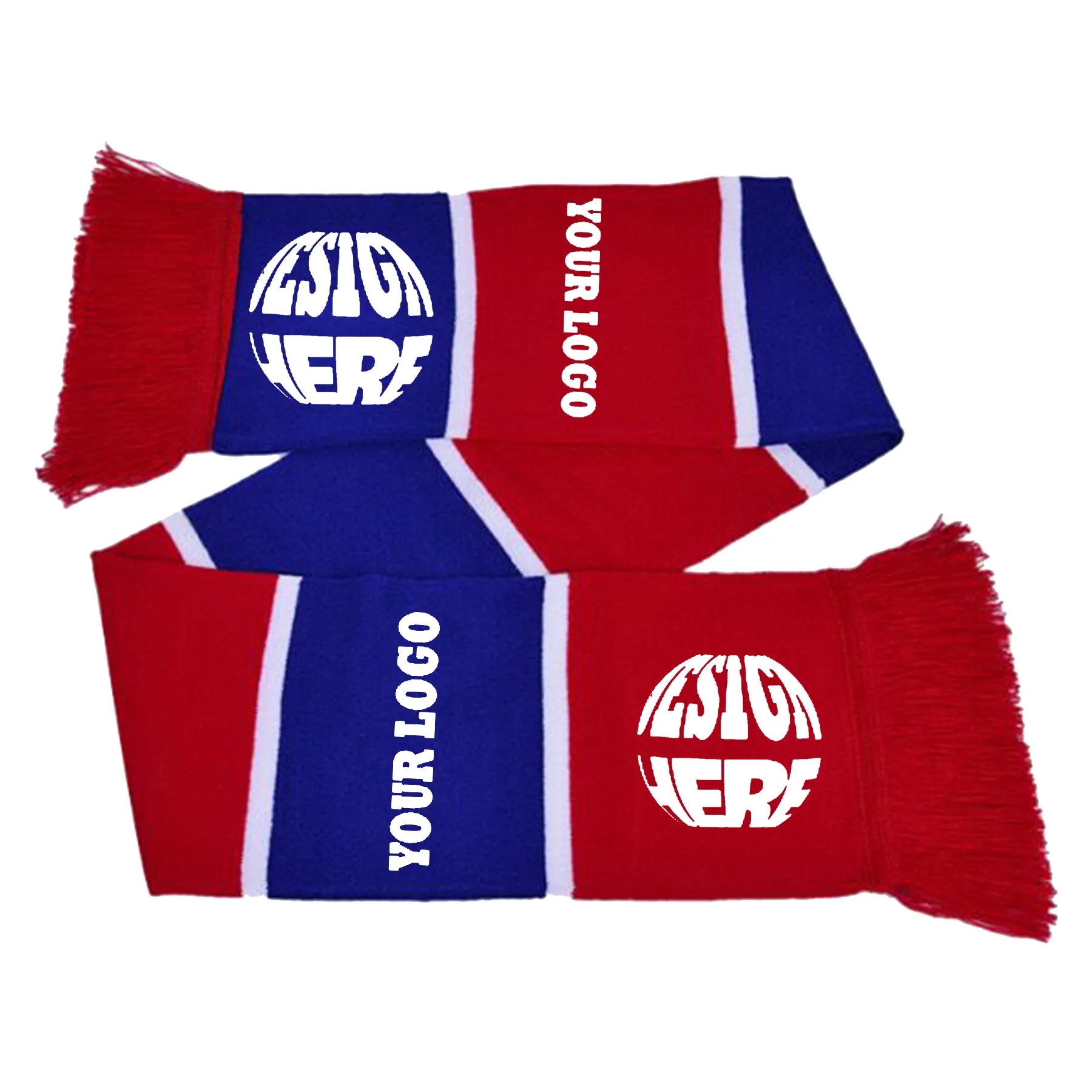 Jacquard Stadium Kintted Scarf 2
