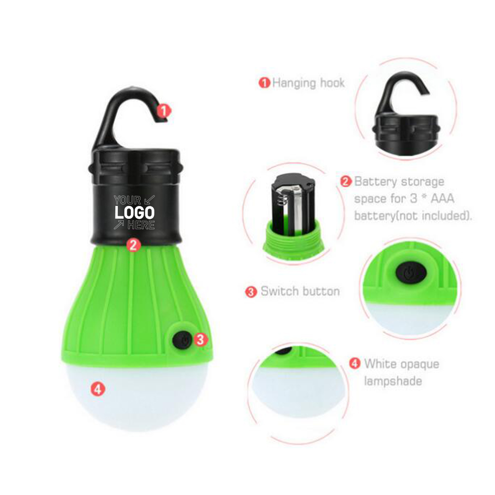 Portable LED Camping Tent Lantern Bulb 5