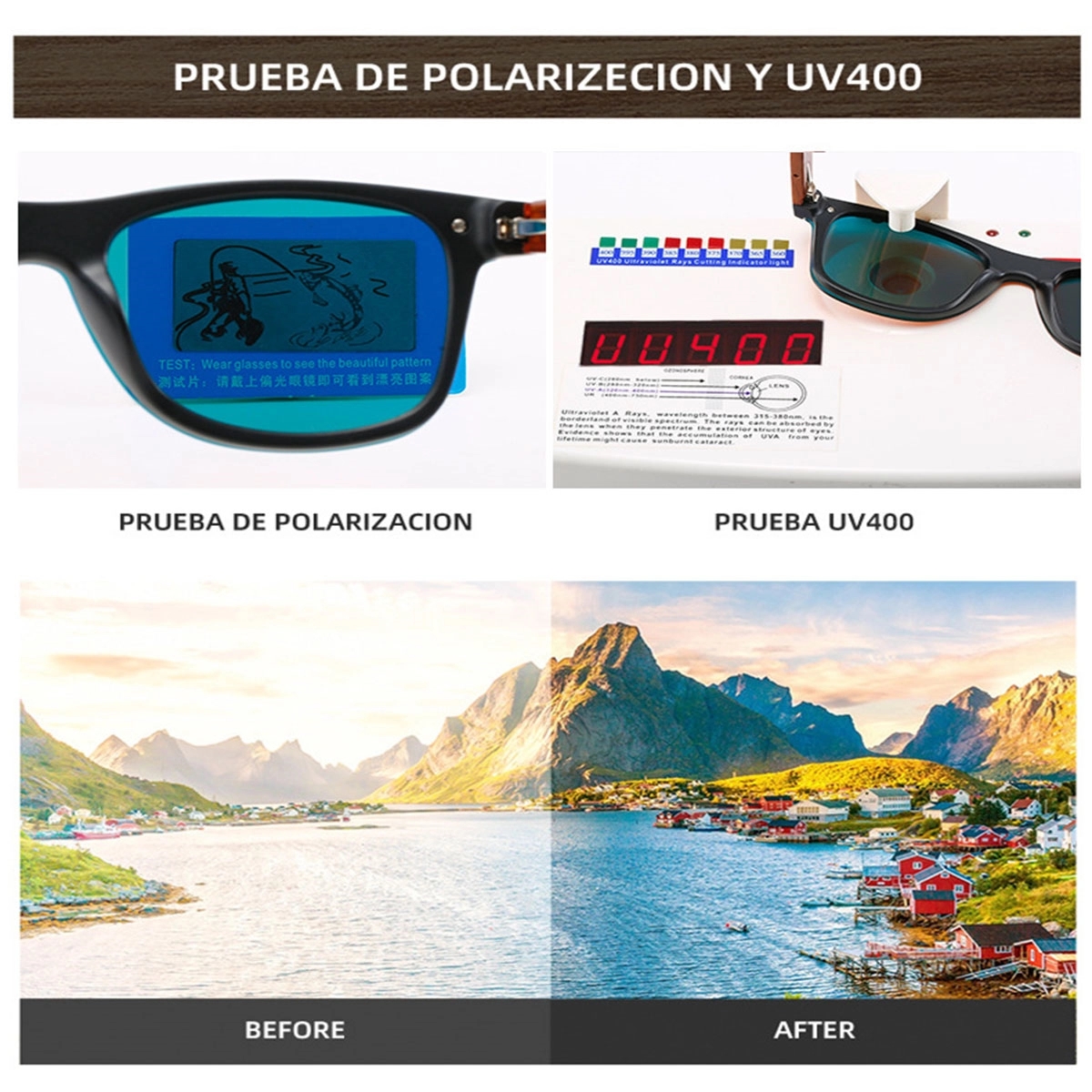 Bamboo Polarized Glasses 5