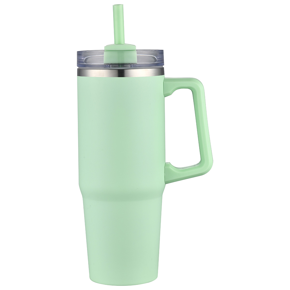 Milo 30 oz Vacuum Insulated Stainless Steel Mug with Straw 42