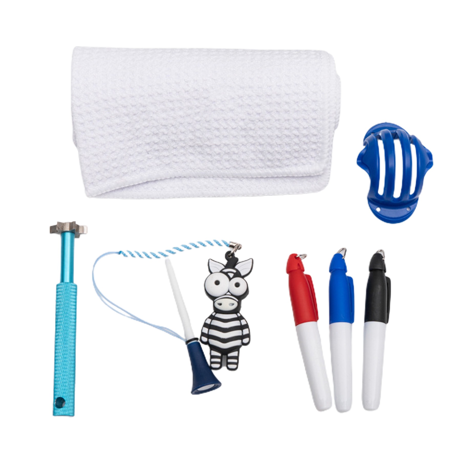 Golf Club Cleaning Set W/ A Zebra Toy 5