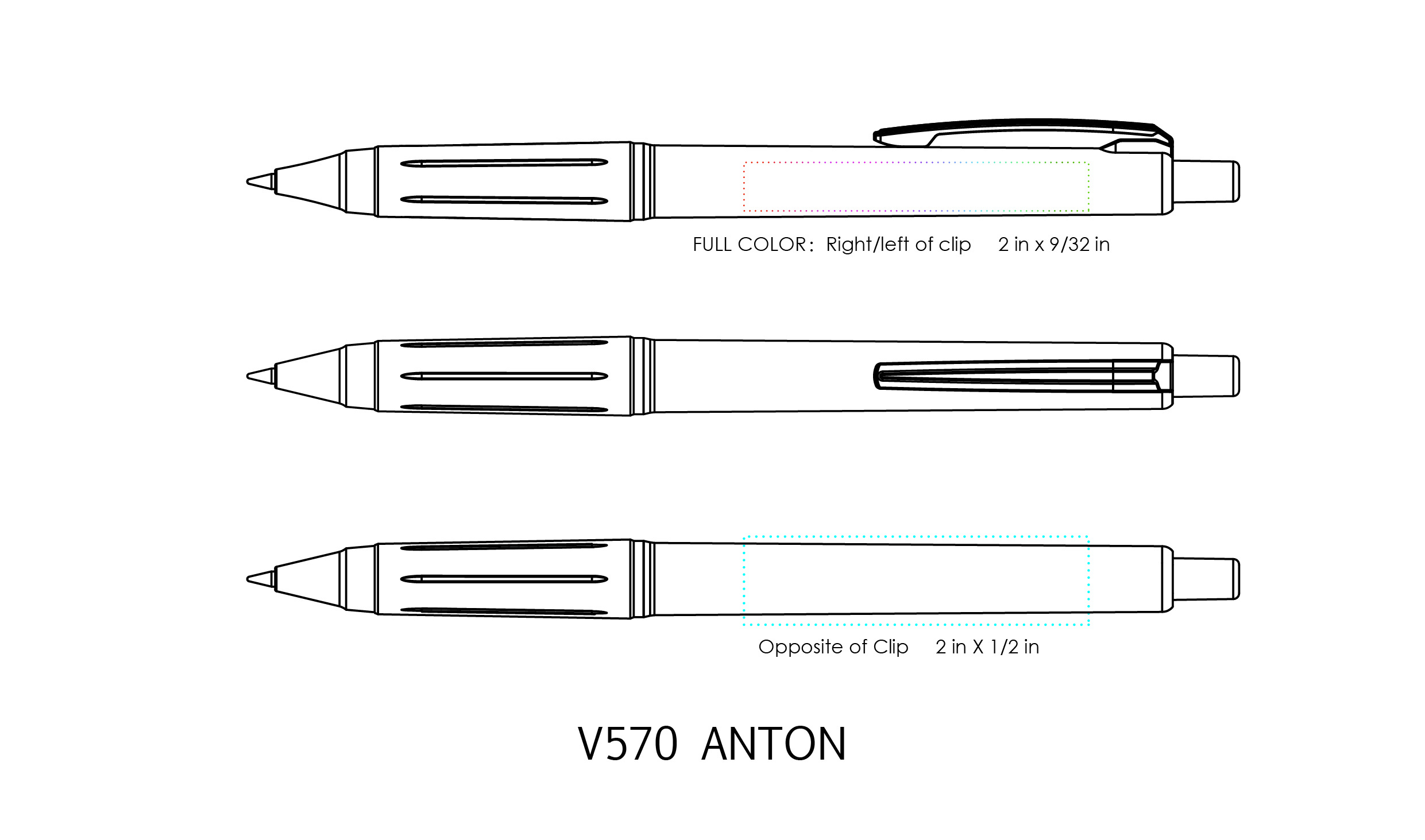 Anton Clear Pen w/RitePlus Ink 3