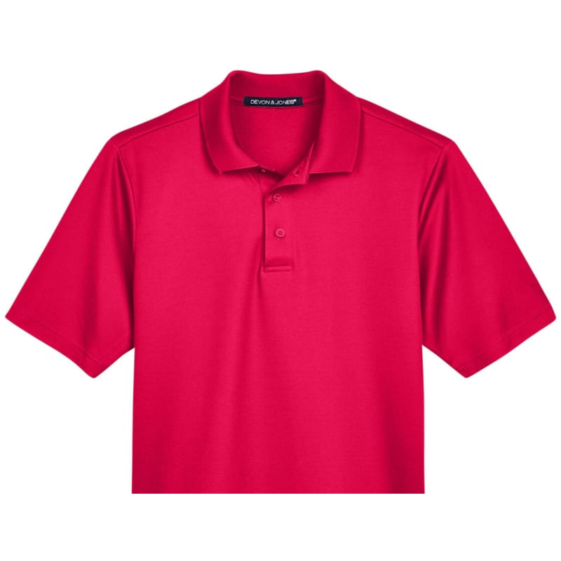 Devon & Jones CrownLux Performance™ Men's Plaited Polo 20
