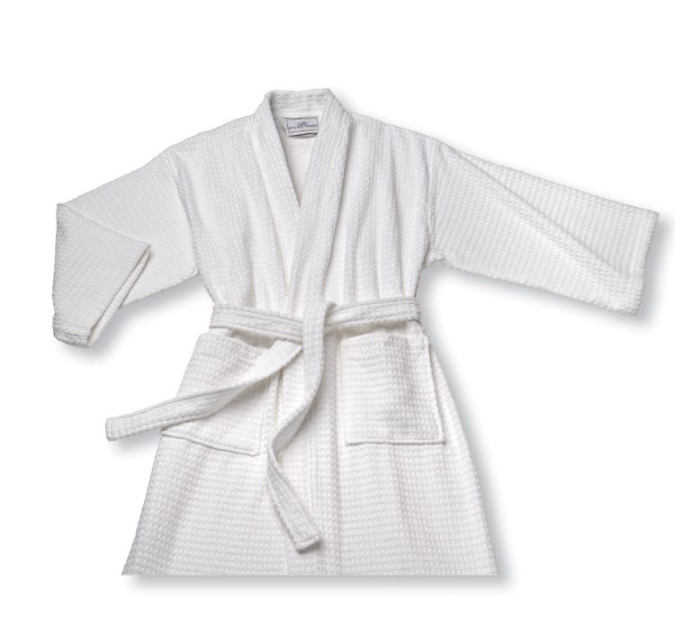 Checkered Kimono Bathrobe 2