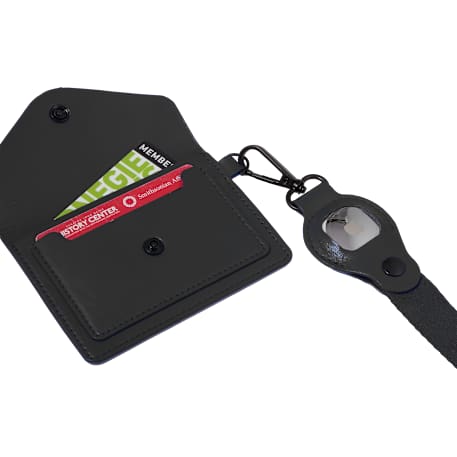 Recycled Wrist Lanyard with Card Holder 9