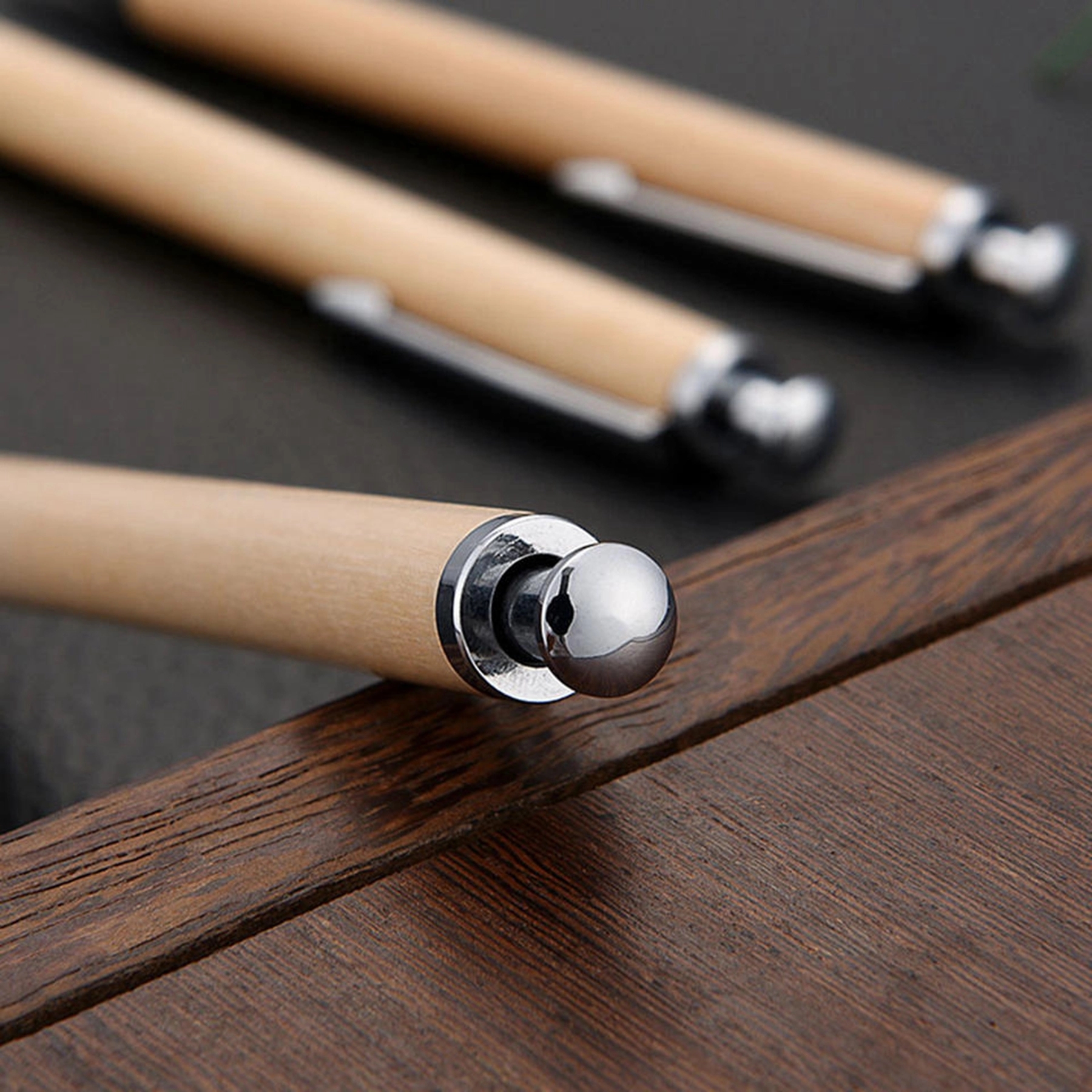 Natural Bamboo Ballpoint Pen 4