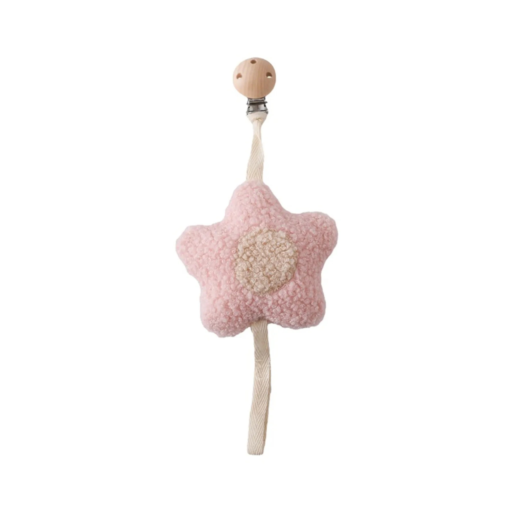 Flower Beech Pacifier Clip 9