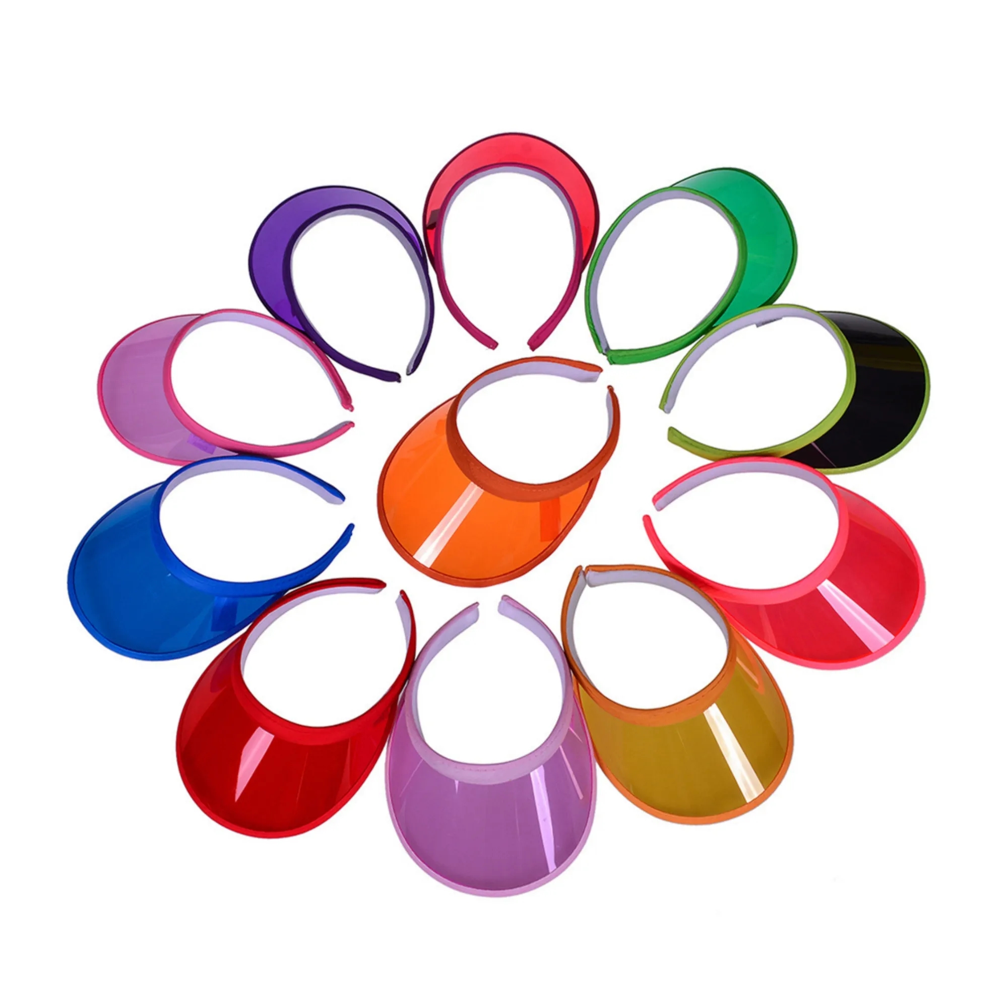 Stylish and Function PVC Transparent Sun Visor 2