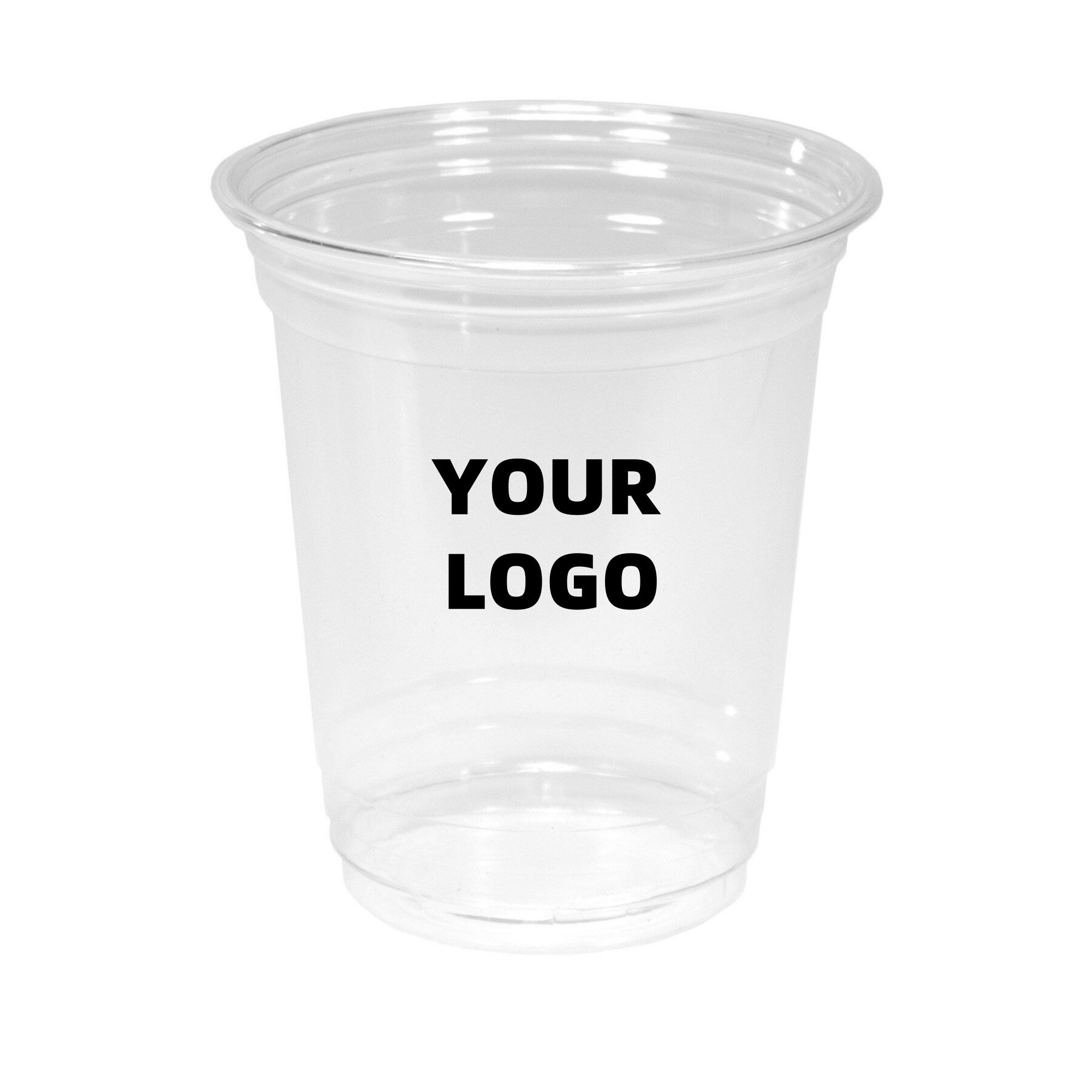 12 Oz Disposable Clear Plastic Cup 2