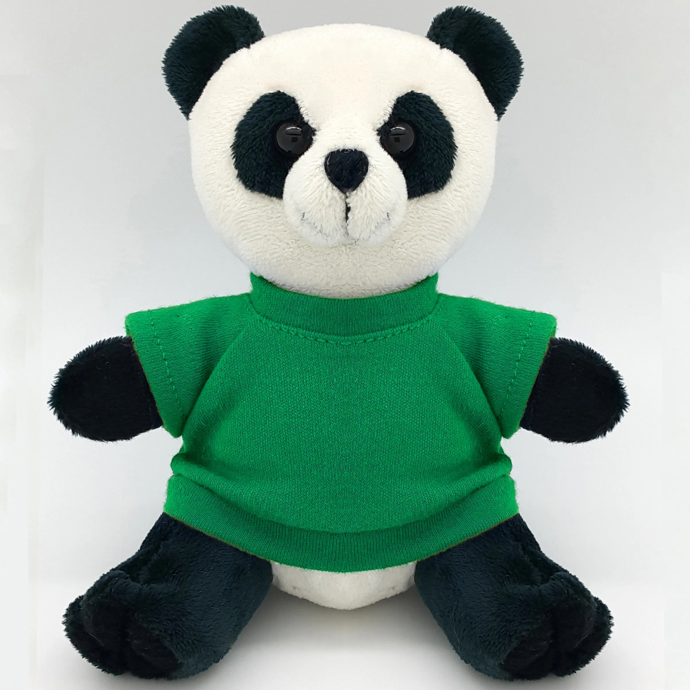 6" Beanie Panda with Embroidered Eyes 19