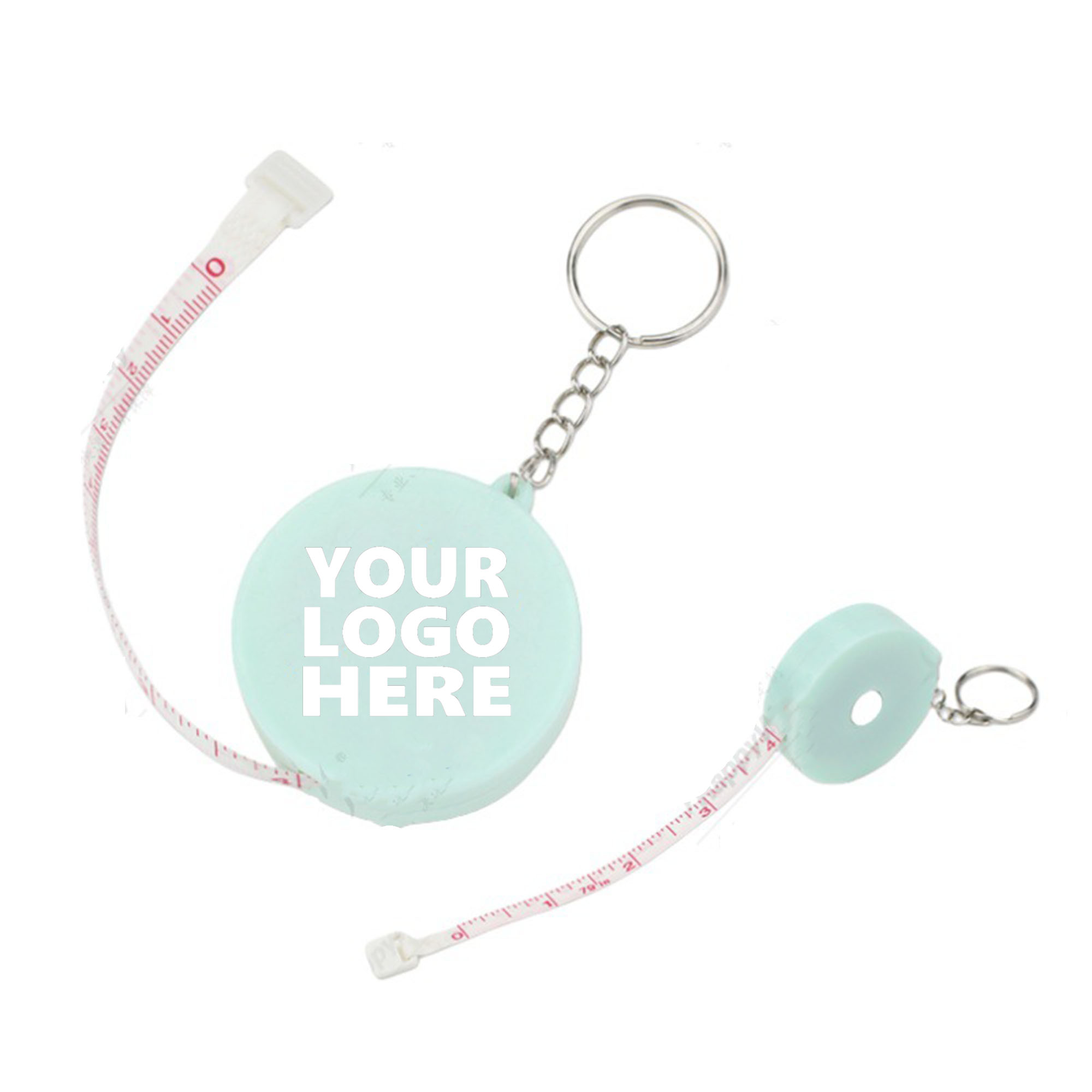 Round Tape Measure Keychain 4