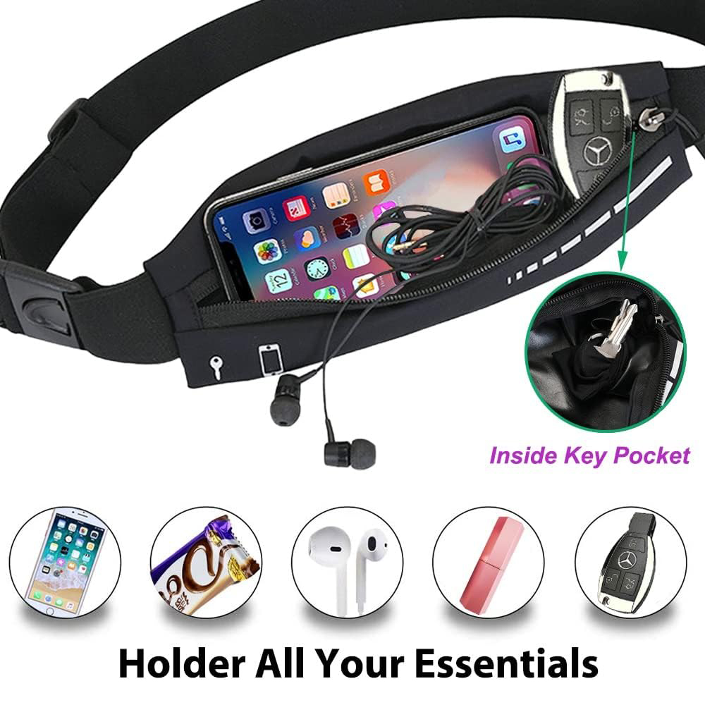 Running Belt with Adjustable Elastic Band 3