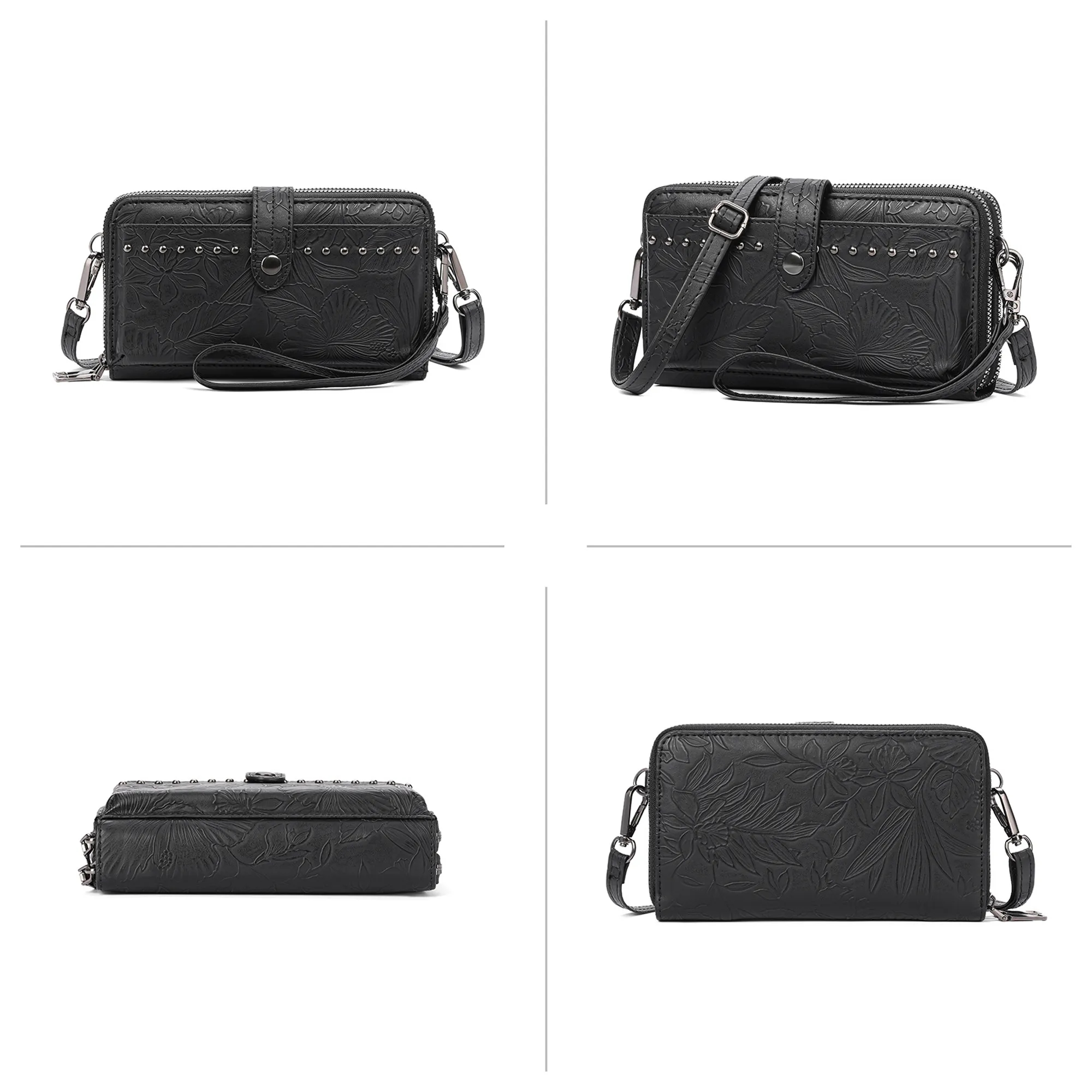 Women's PU Leather Casual Chic Crossbody Bag 5