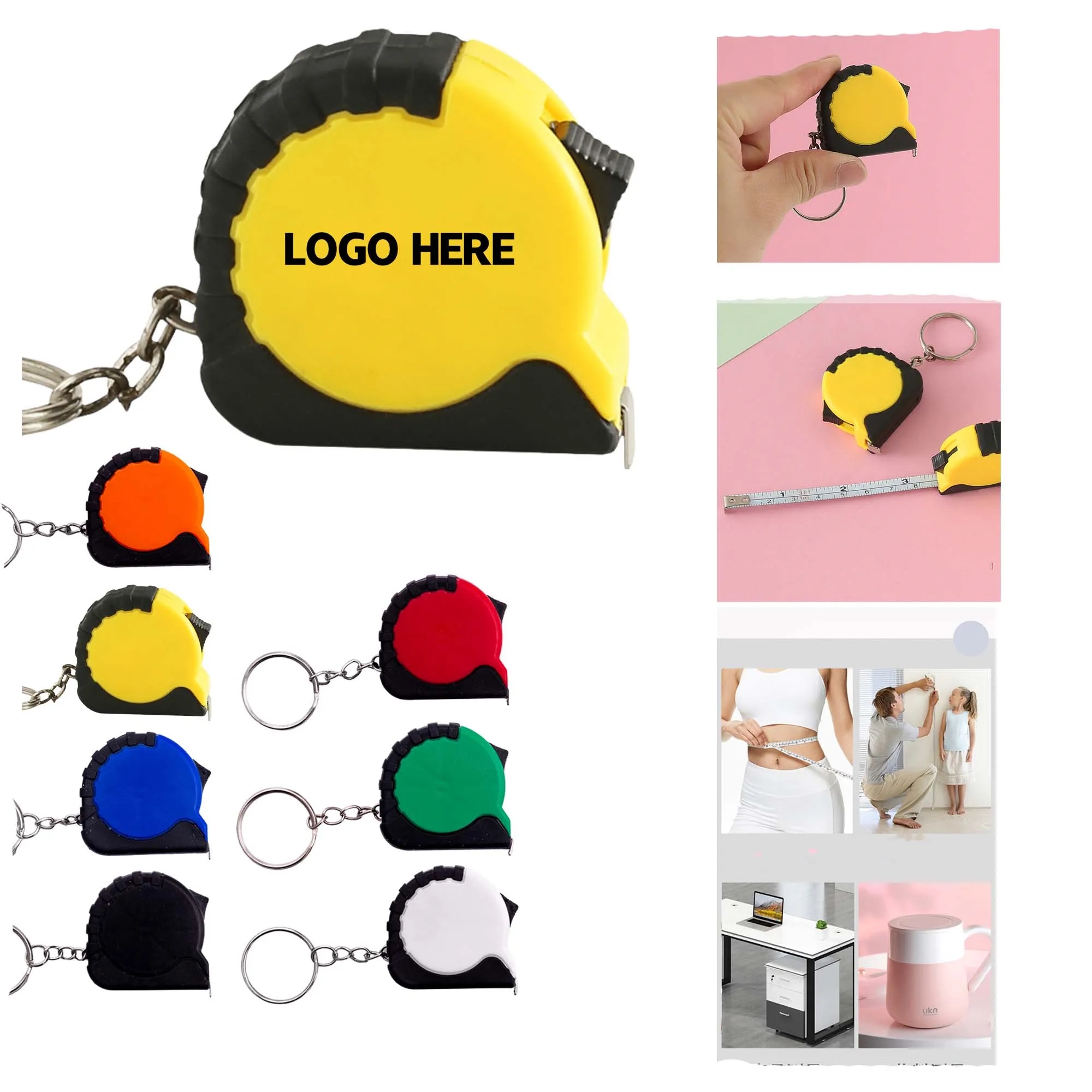 Full Color Tape Measure Portable Measurement Tool 7