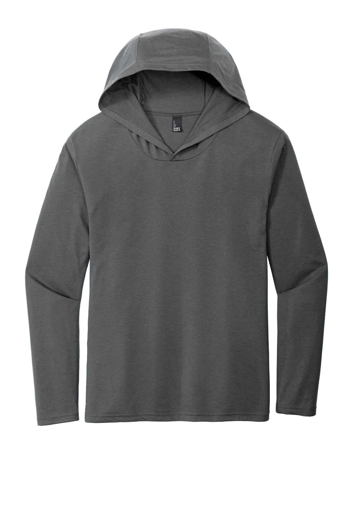 District Perfect Tri Long Sleeve Hoodie. DM139, custom hoodie or sweatshirt with logo imprint 3