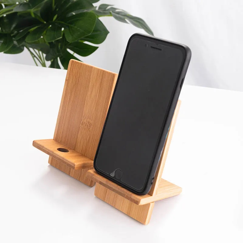 Bamboo Phone Holder 2