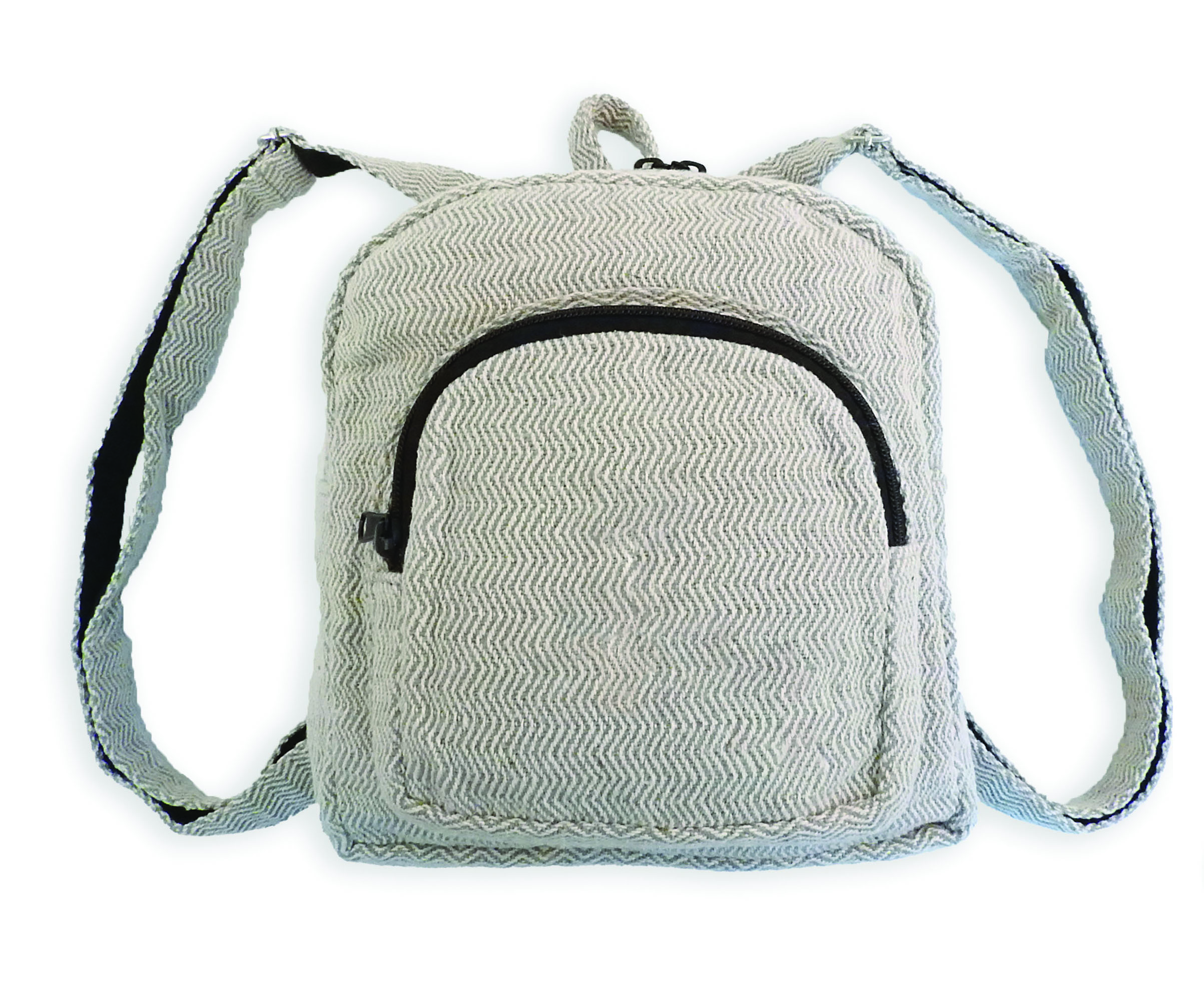 "Asha" Hemp/Cotton Mini Backpack 2