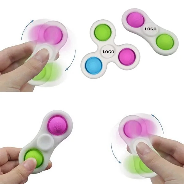 Silicone Push Bubble Fidget Spinner 8