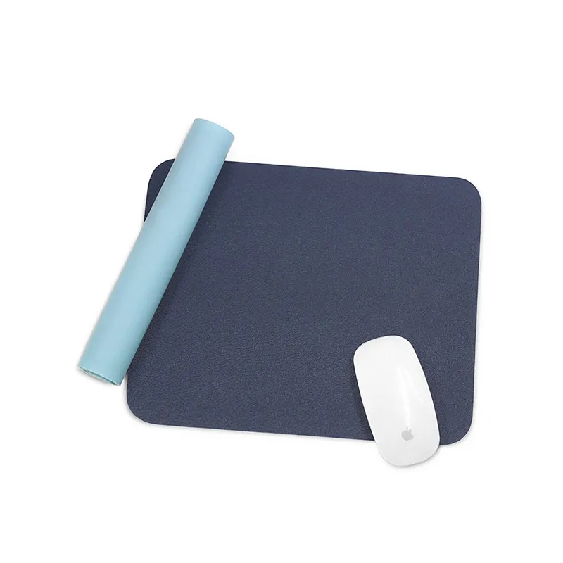 PVC Waterproof Double Sided Leather Mouse Pad 5