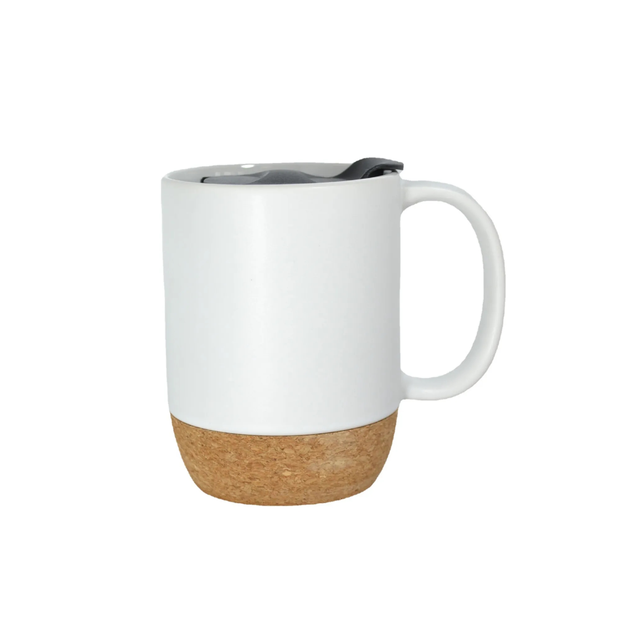 14 Oz Cork Bottom Ceramic Mug MOQ 50PCS 7
