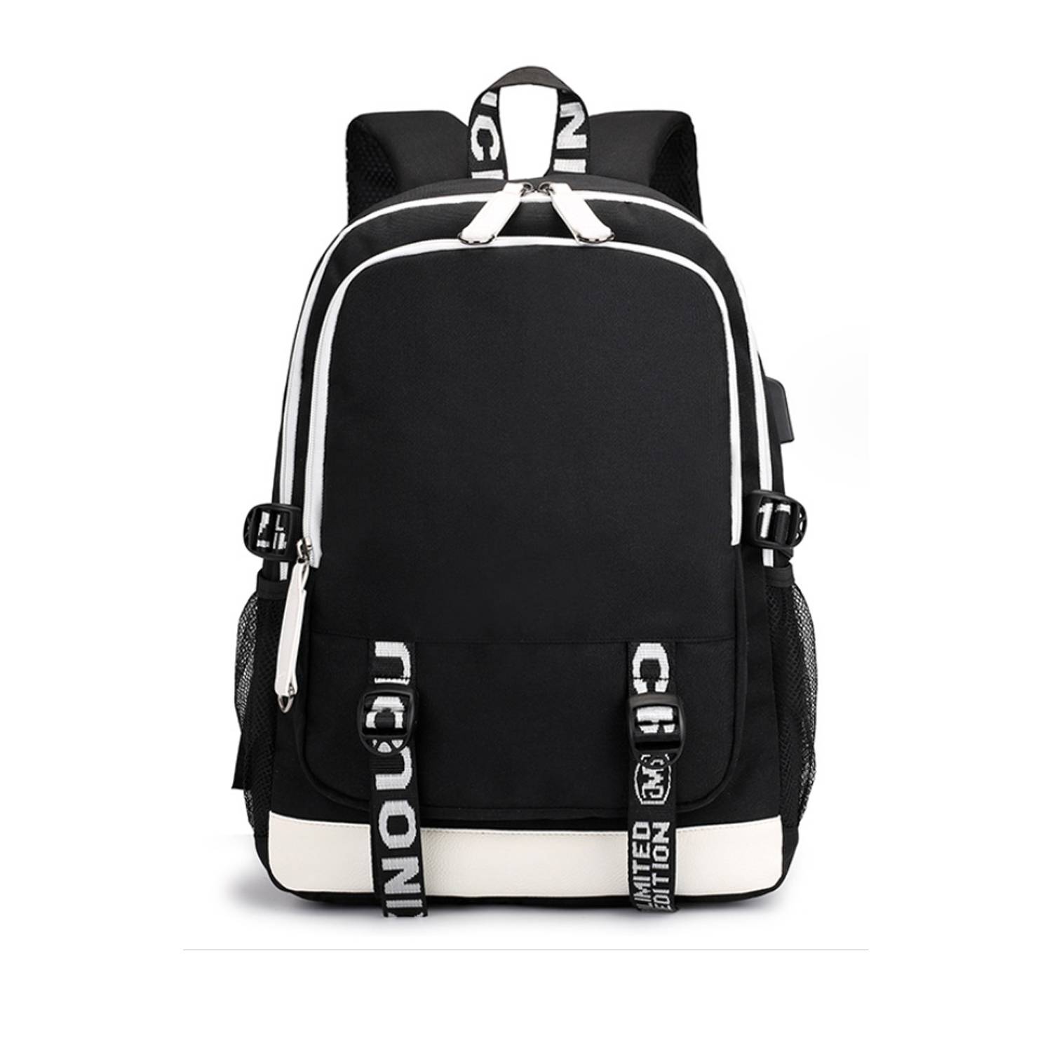 Oxford Cloth Backpack With USB Charging Port 3