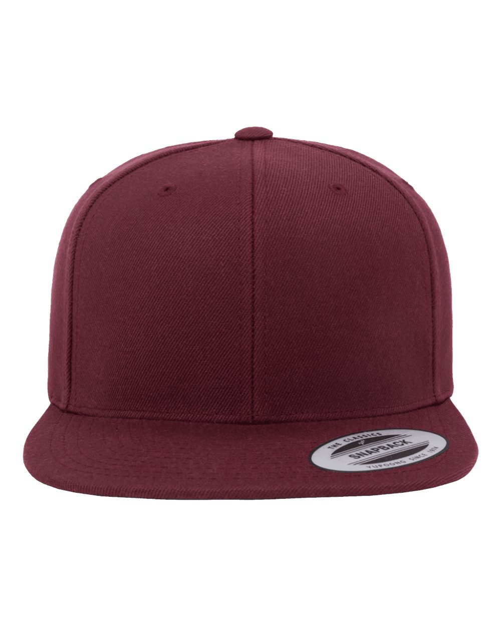 Premium Flat Bill Snapback Cap - 6089M 122