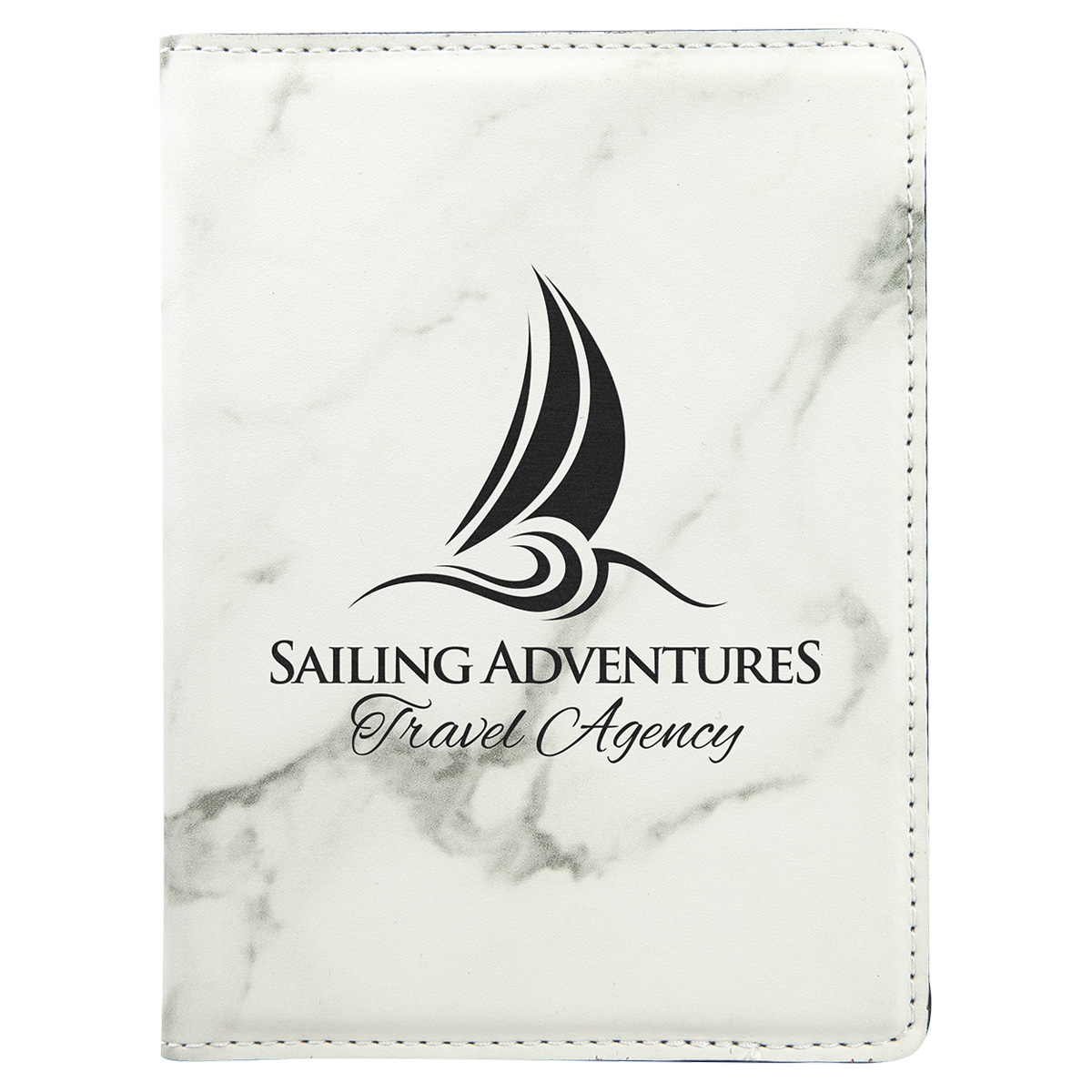 Marble Leatherette Passport Holder 6
