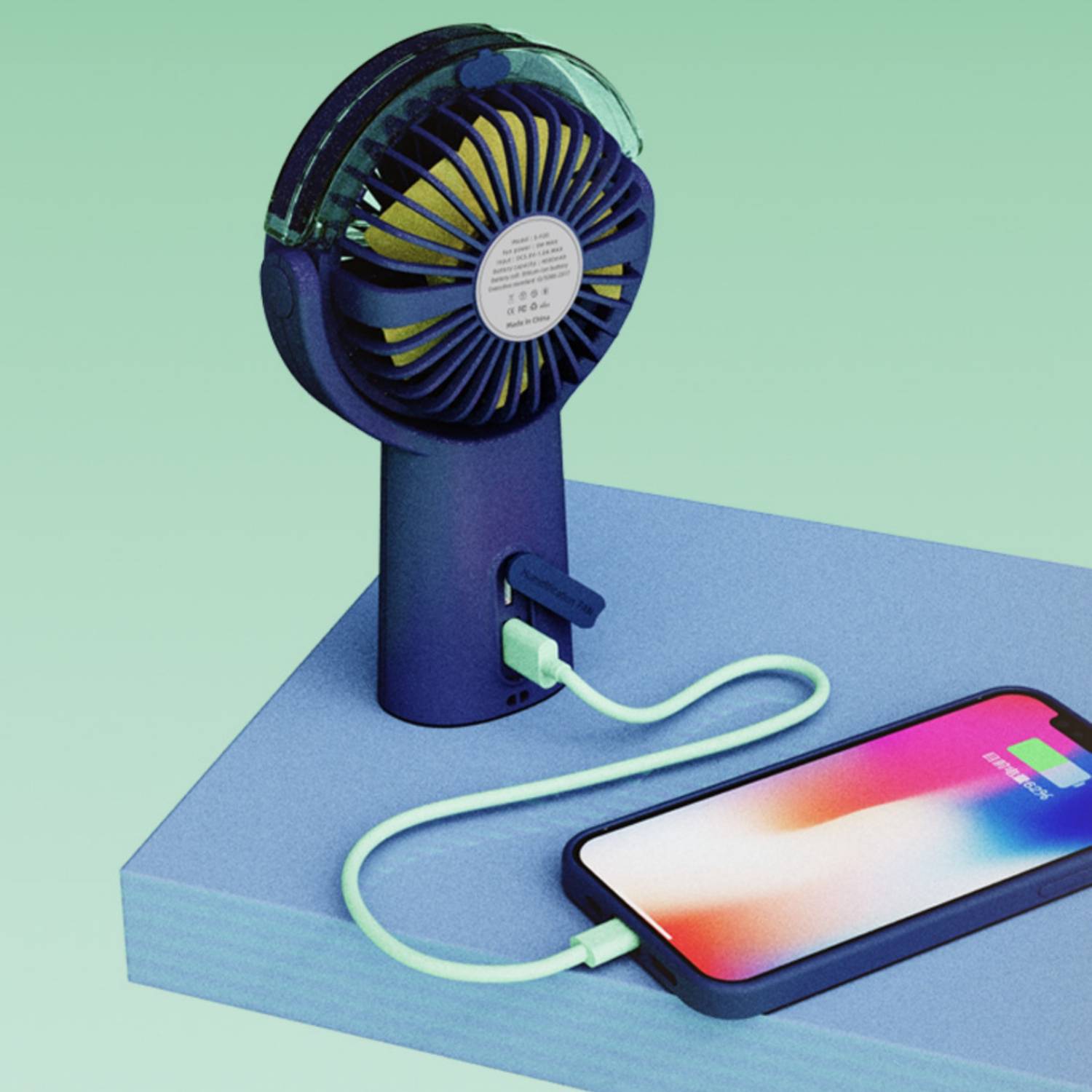 Portable Handheld Misting Fan 2