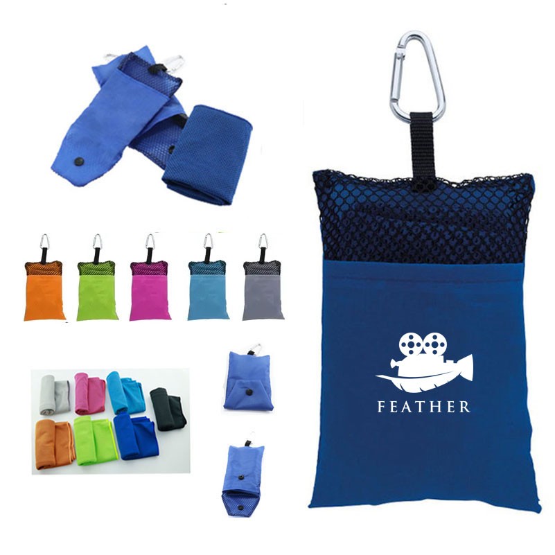 Ice Towel Set With Mountain Buckle For Quick Drying 2