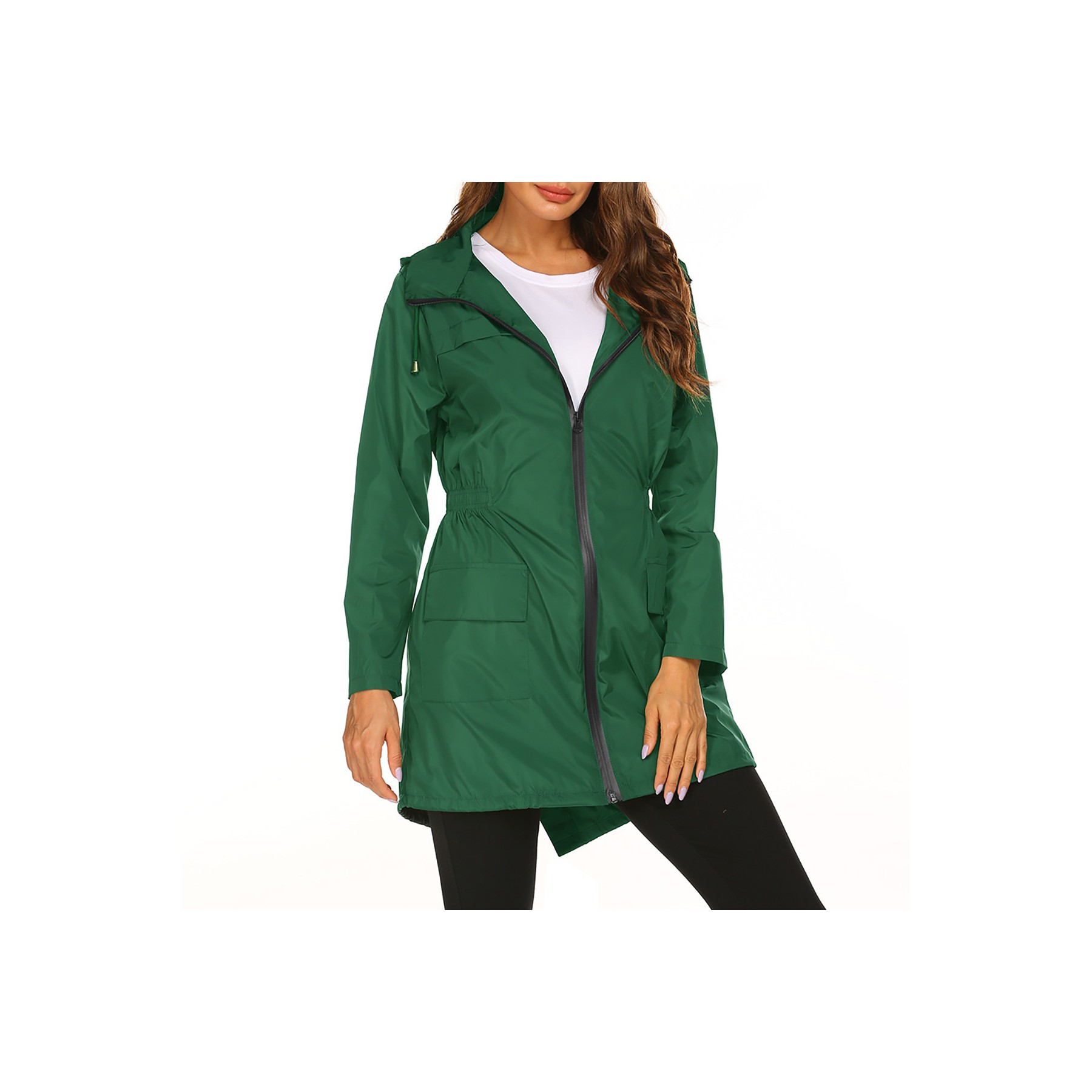 Women Waterproof Rain Jacket 5
