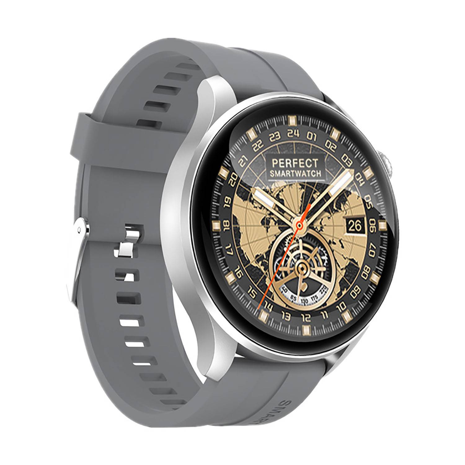 Circular Dial Heart Rate Activity Tracking Smartwatch 7