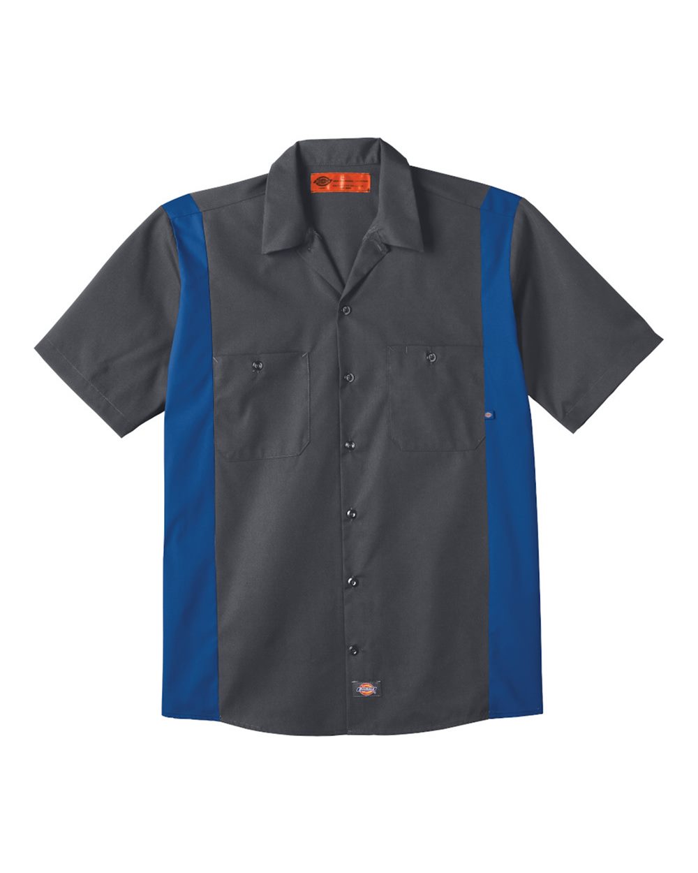 Men's Tall Industrial Colorblocked Short Sleeve Shirt - LS524T 4