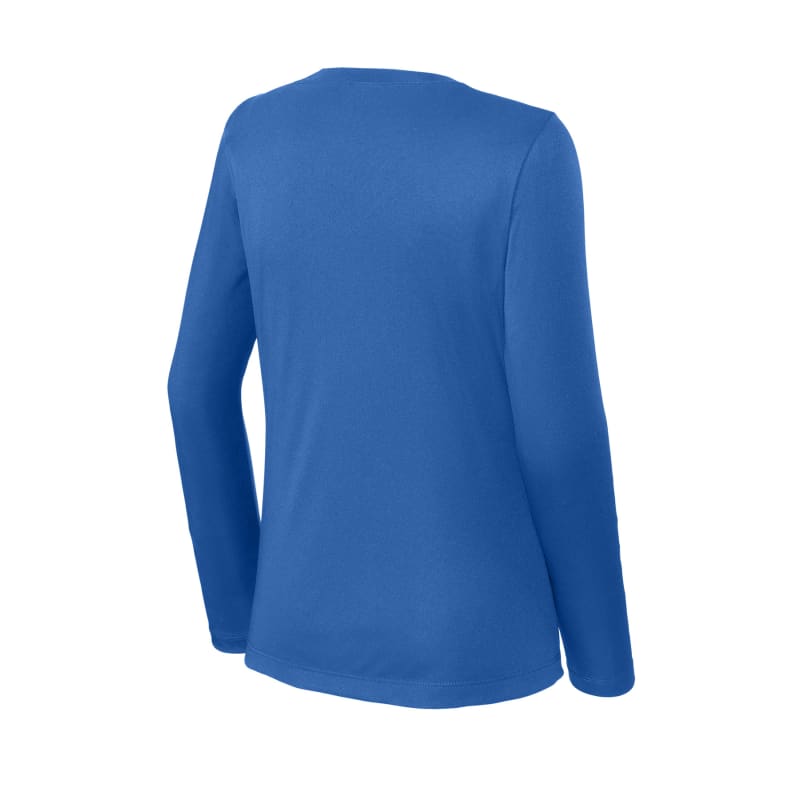 Sport-Tek Women's Long Sleeve PosiCharge Competitor V-Neck Tee. 18
