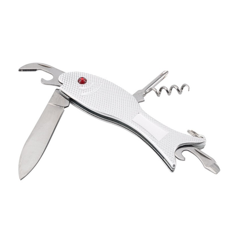 Fish Shape Stainless Steel Folding Multi-Tool 4